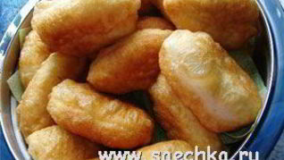 Пирожки с зеленым луком и с вареными яйцами