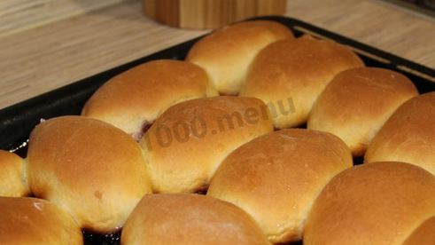 пирожки с земляникой в духовке