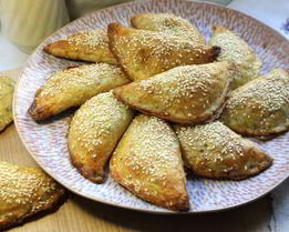 Пирожки слоеные с ливером