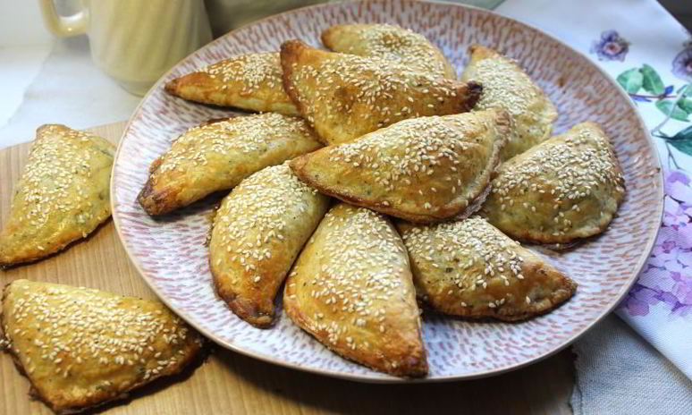 Рецепт пирожков слоеных с ливерома