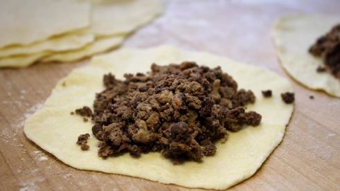 пирожки слоеные с ливером