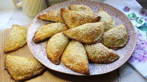 пирожки слоеные с ливером