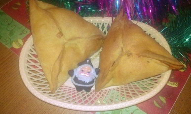 Рецепт пирожков треугольники