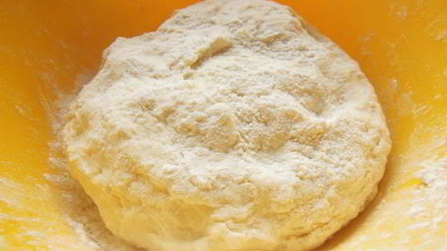 плетеные пирожки из творожного теста