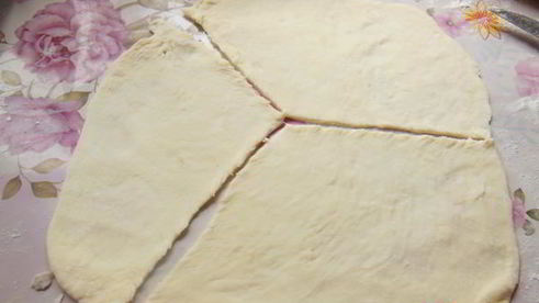 плетеные пирожки из творожного теста