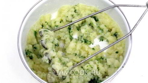 постные пирожки с картофелем и грибами