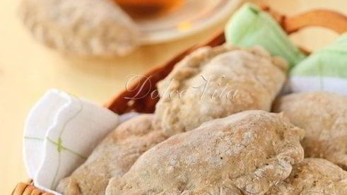 русские ржаные пирожки с картофелем