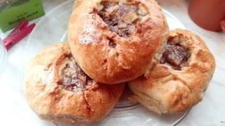 Татарские пирожки с картошкой и мясом Вак белиш