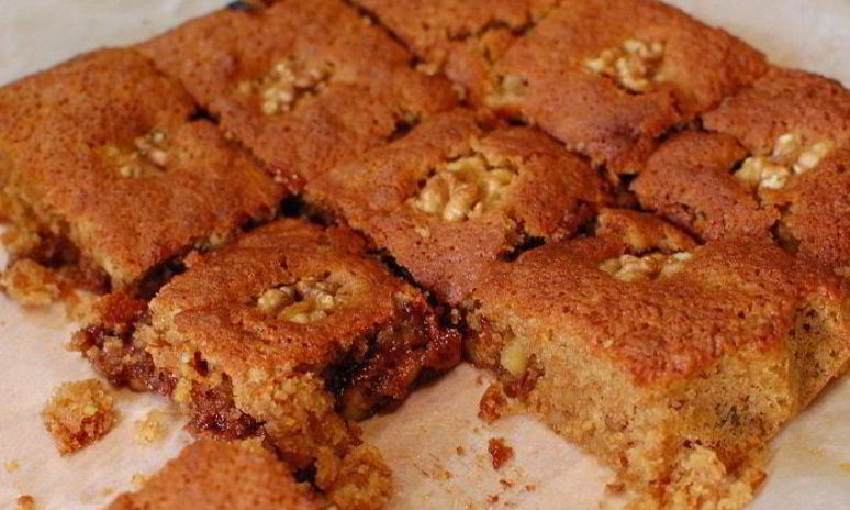 Рецепт апельсиновых брауни с грецкими орехами