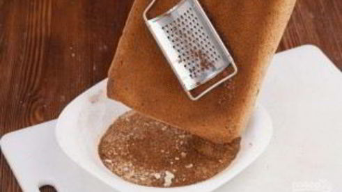 бисквитное пирожное с белковым кремом