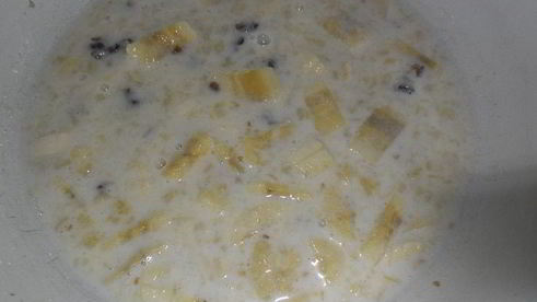 брауни с бананом