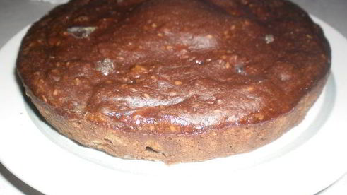 брауни с бананом