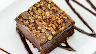 Брауни с грецкими орехами без запекания