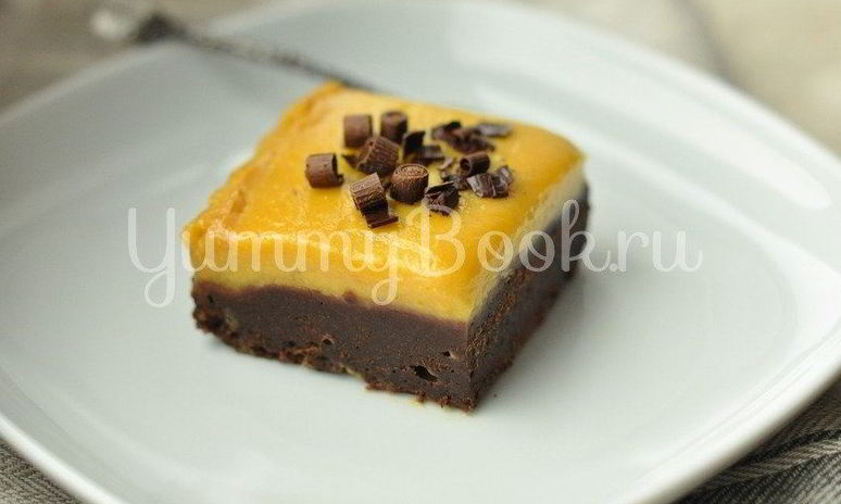 Рецепт брауни с тыквой