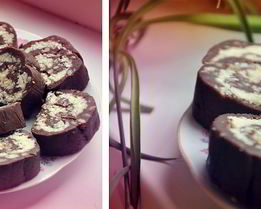 Кокосовые пирожные без запекания