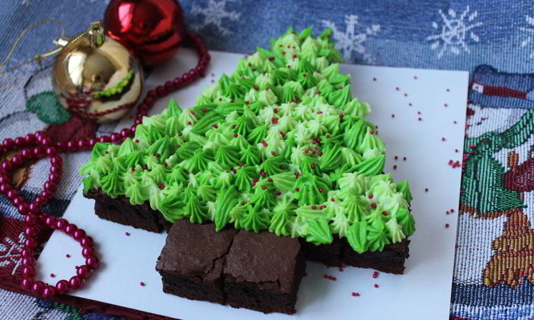 Рецепт новогоднего брауни