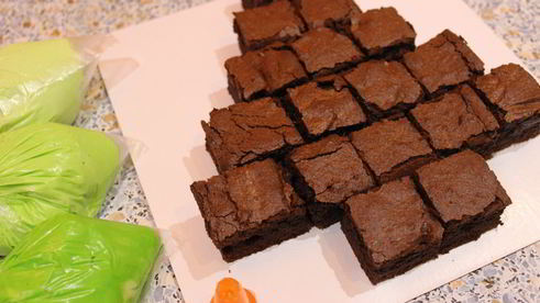 новогодний брауни