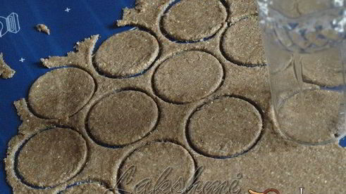 овсяно-ореховое пирожное с тыквенно-творожным кремом