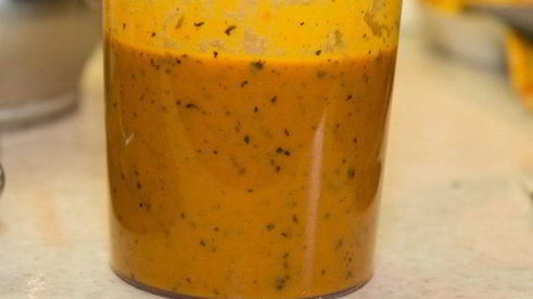 пирожное курица под соусом