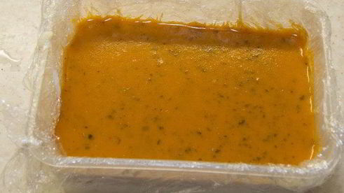 пирожное курица под соусом