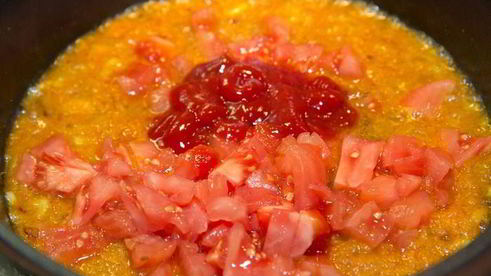 пирожное курица под соусом