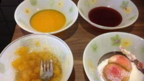 пирожное персик