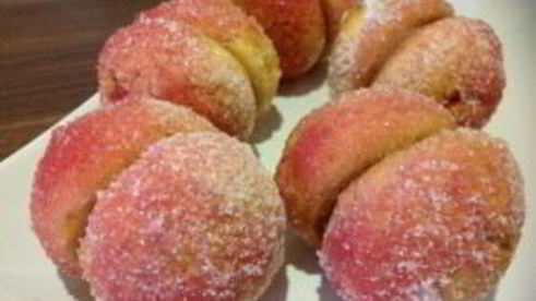 пирожное персик