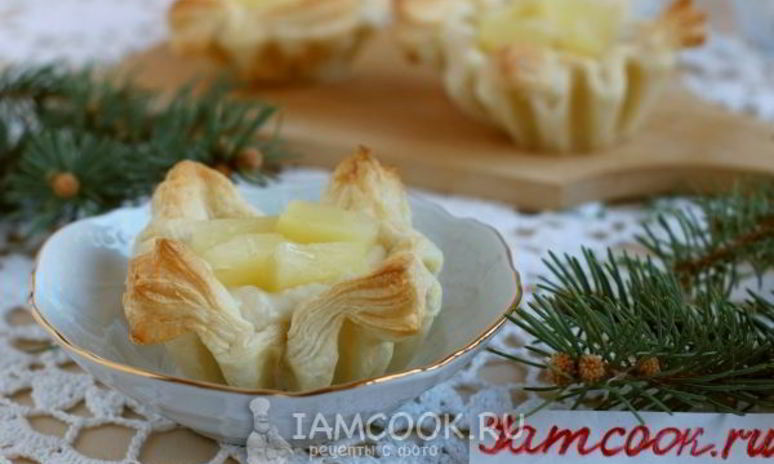 Рецепт пирожного пина колада