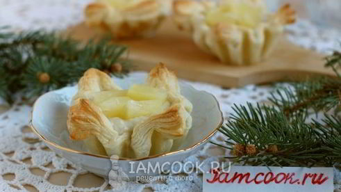 пирожное пина колада