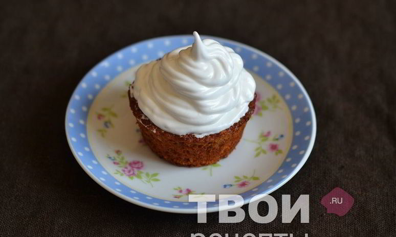 Рецепт пирожного с белковым кремом