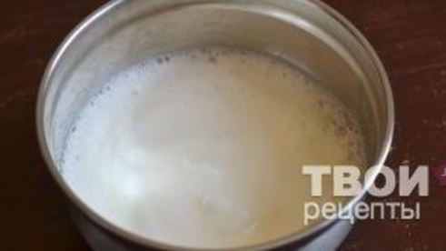 пирожное с белковым кремом