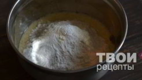 пирожное с белковым кремом