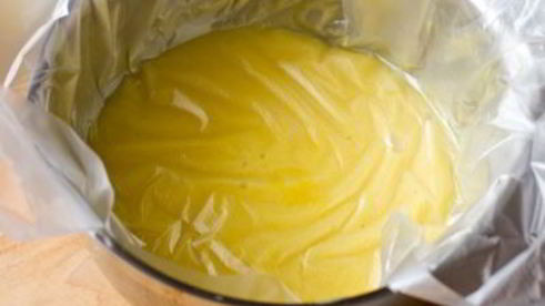 пирожные макарон с лимонным курдом