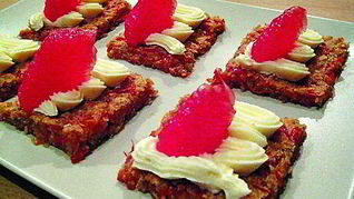 Пирожные с грейпфрутом