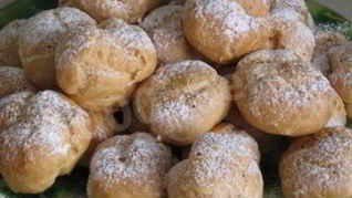 Пирожные заварные