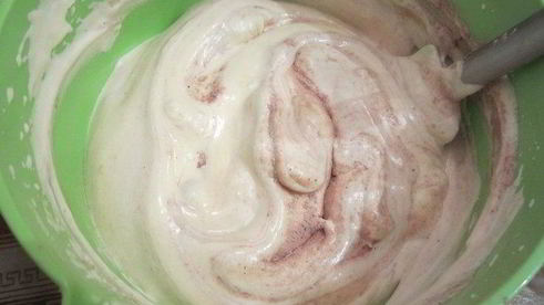 шоколадное медово-апельсиновое пирожное