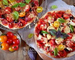 Быстрая пицца в духовке