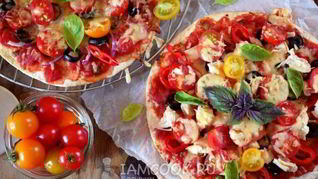 Быстрая пицца в духовке