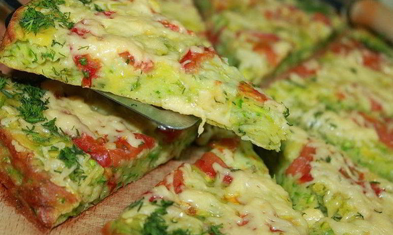 Рецепт кабачковой пиццы