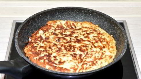 картофельная пицца