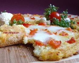 Мини-пиццы из цветной капусты