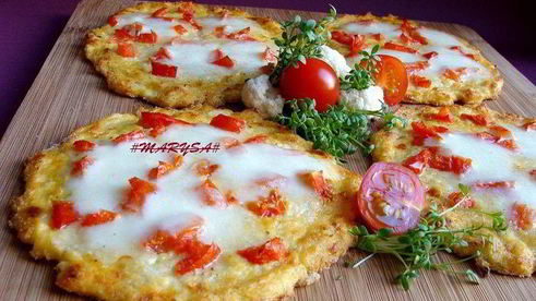 мини-пиццы из цветной капусты