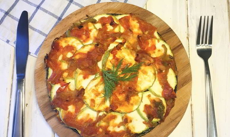 Рецепт овощной пиццы