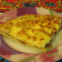 Пицца с грибами