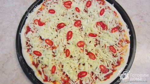 пицца четыре сыра