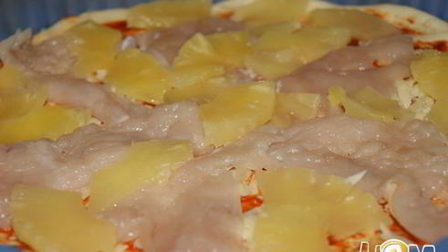 пицца гавайская