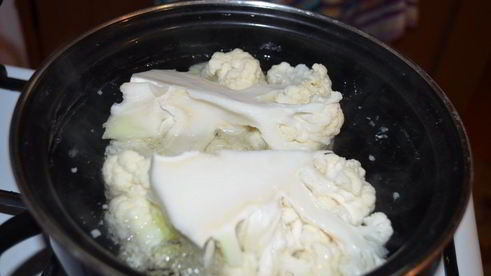 пицца из цветной капусты