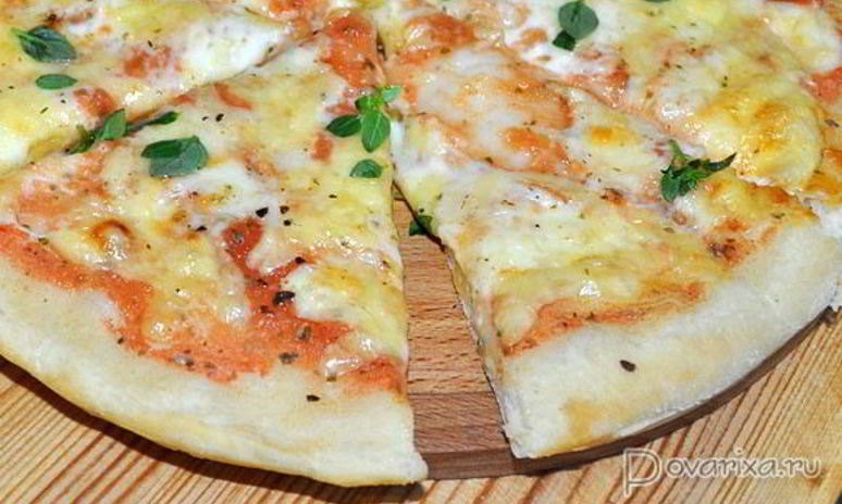 Рецепт пиццы маргариты