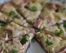 Пицца Минутка на сковороде