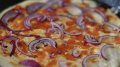 пицца минутка на сковороде